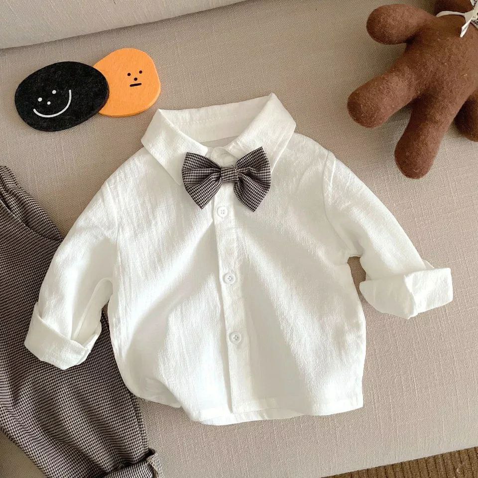 سيت قميص مع بنطرون و شيال و فيونكة