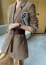 سترة نسائي مع حزام