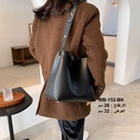 حقيبة نسائية جلد اسود