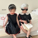 فستان بناتي اسود

