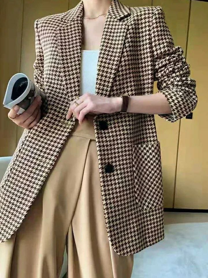 سترة نسائي مع حزام