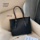 حقيبة نسائية جلد اسود