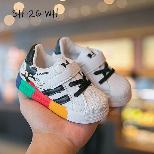 [SH-26-WH] حذاء اطفال ابيض