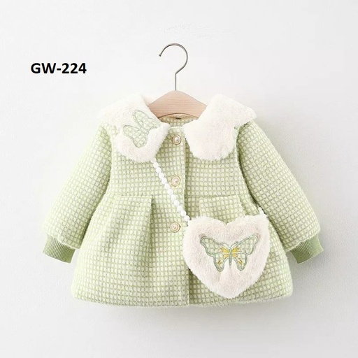 [GW-224] جاكيت بناتي مع حقيبة