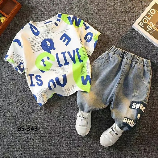 سيت ولادي شيرت مع شورت